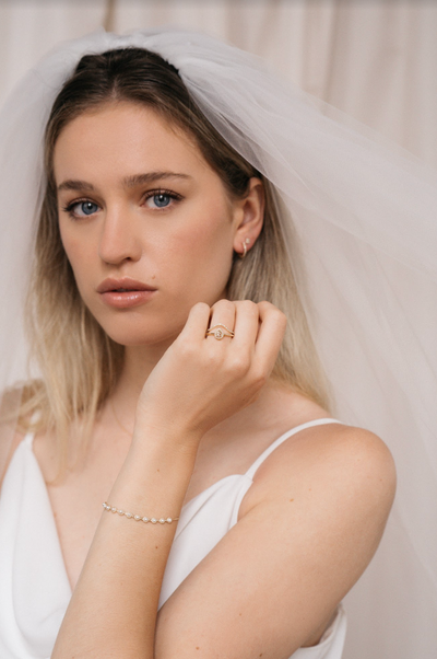 Diamond Isabella Rosecut Ring | 14K Gold - The Cross Decor & Design