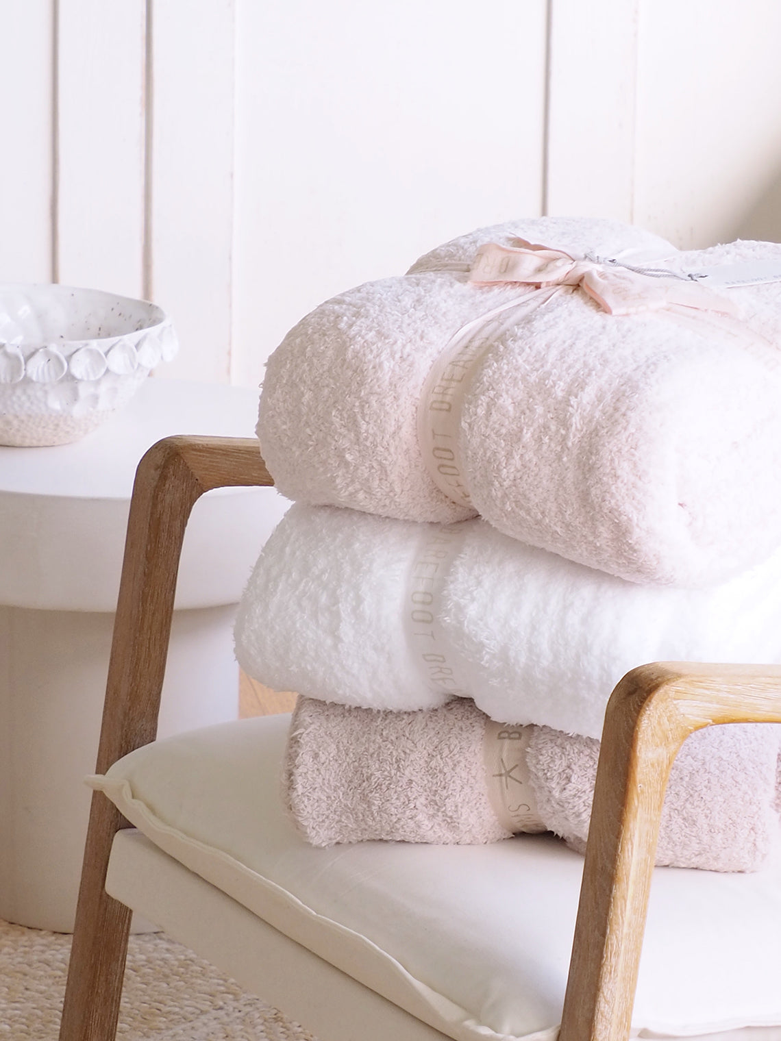 Cozy Chic Beige Throw - The Cross Decor & Design