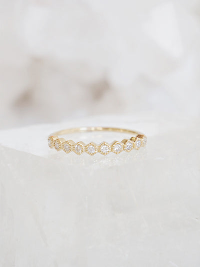 Diamond Gigi Ring | 14k Gold