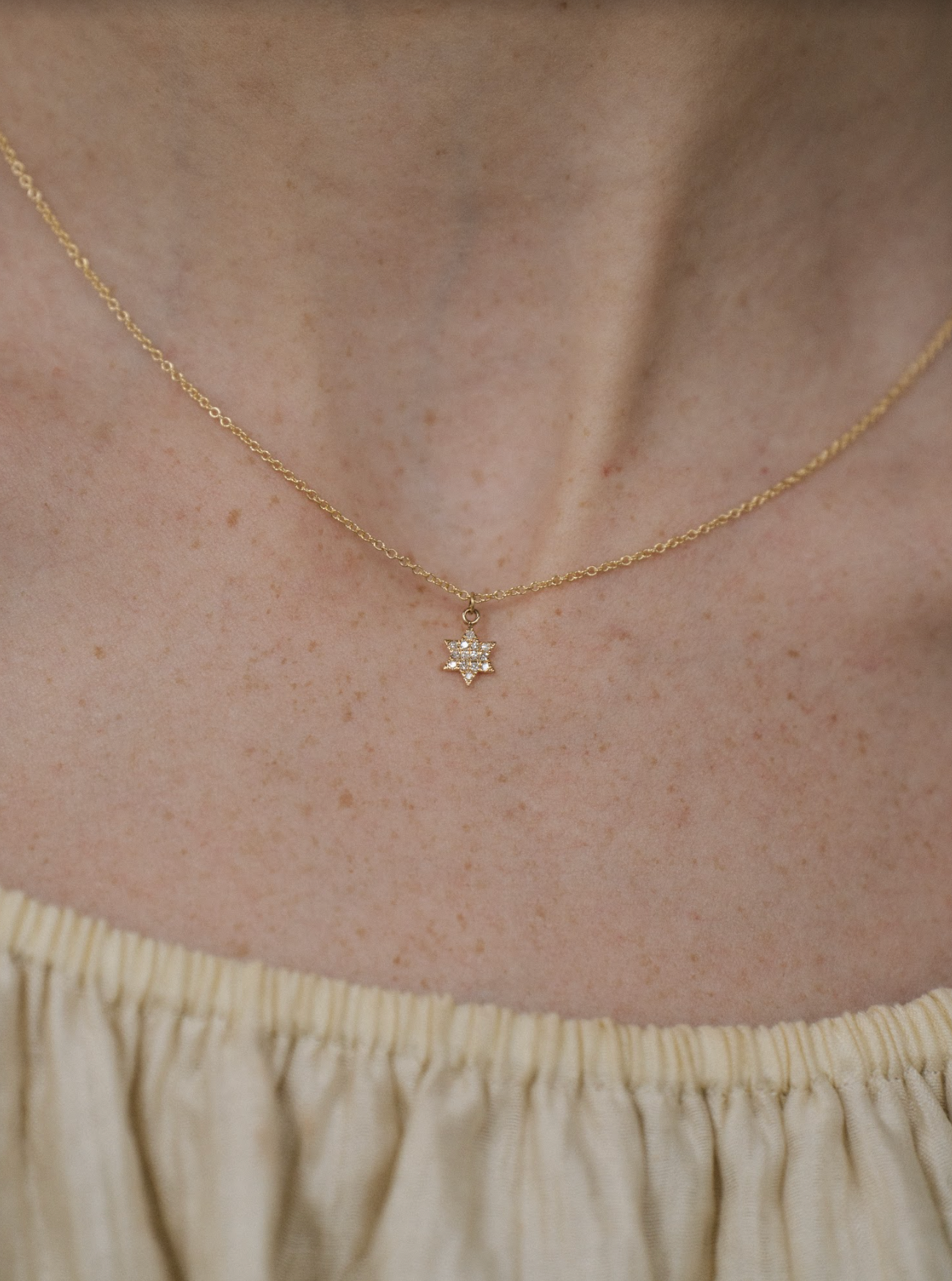 Star of David Necklace | 14K Gold