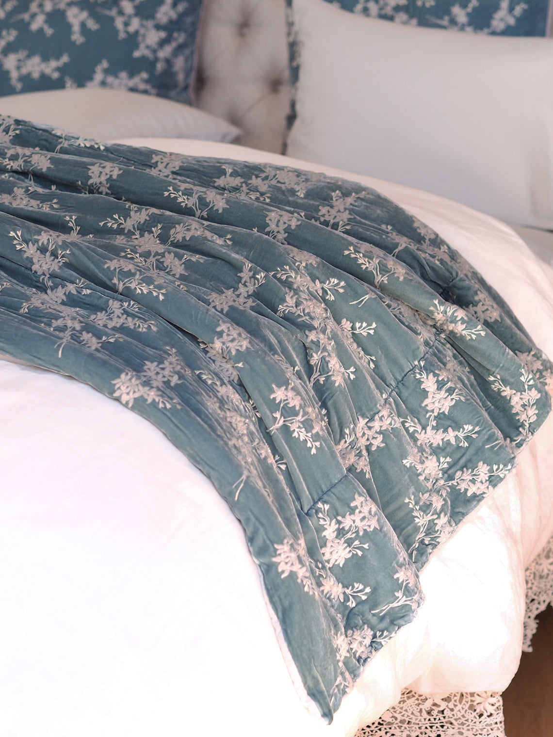 Lynette Cloud Bed End Blanket