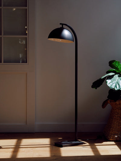 Otis Charcoal Floor Lamp - The Cross Decor & Design
