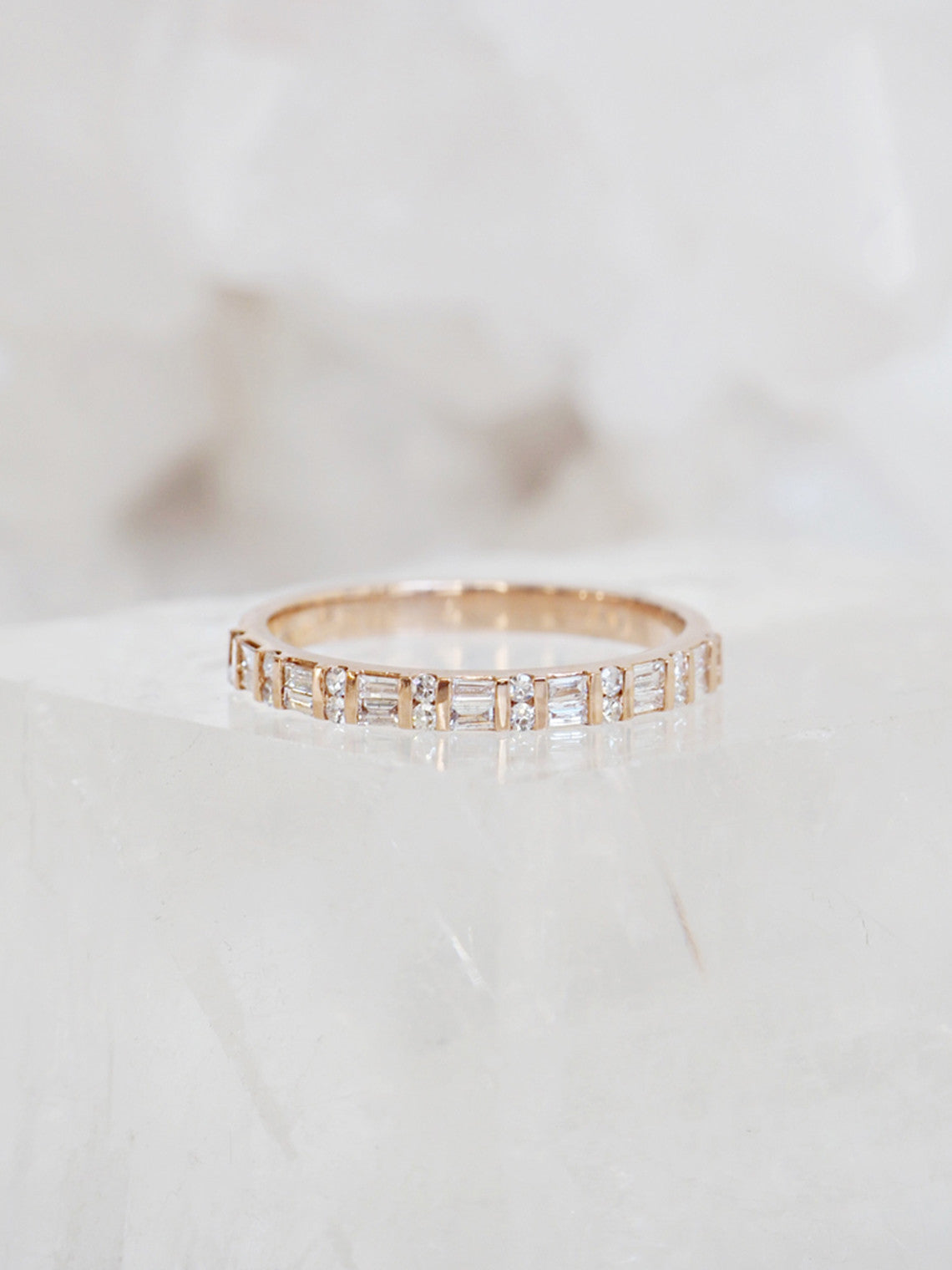 Diamond Gisele Ring | 14k Gold - The Cross Decor & Design