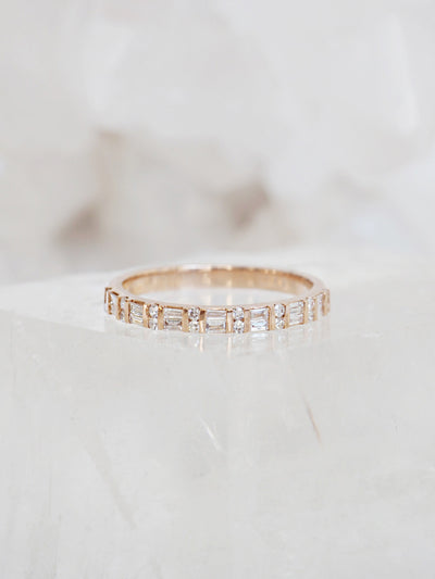 Diamond Gisele Ring | 14k Gold - The Cross Decor & Design