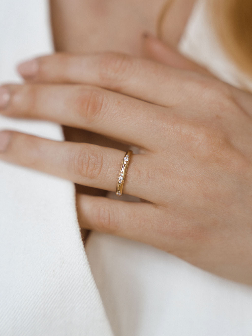 Amara Ring | 14k Gold - The Cross Decor & Design