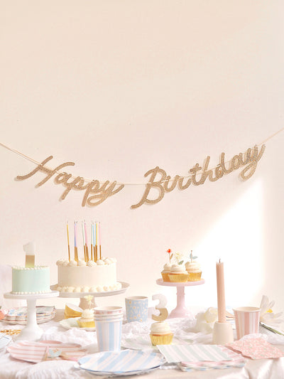 Ticking Stripe Party Cups - The Cross Decor & Design