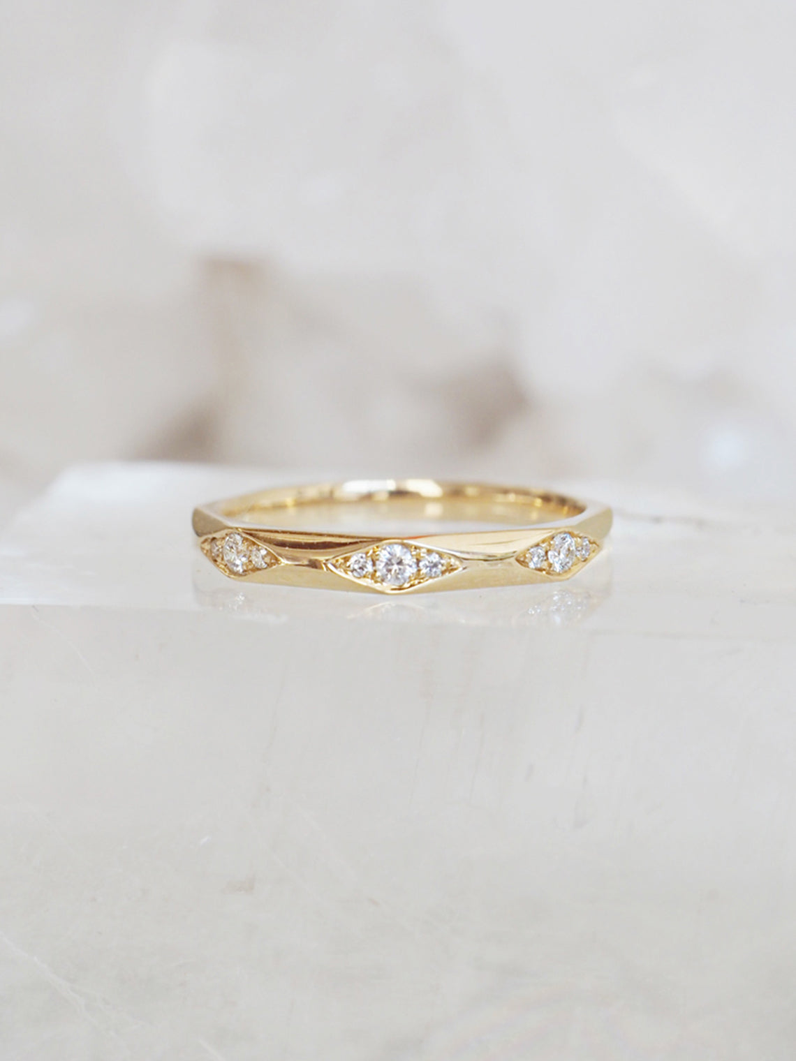 Amara Ring | 14k Gold - The Cross Decor & Design