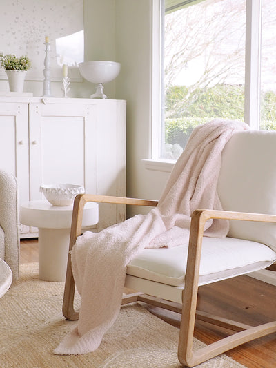Cozy Chic Pink Throw