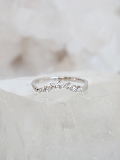 Diamond Jolie Ring | 14k Gold - The Cross Decor & Design