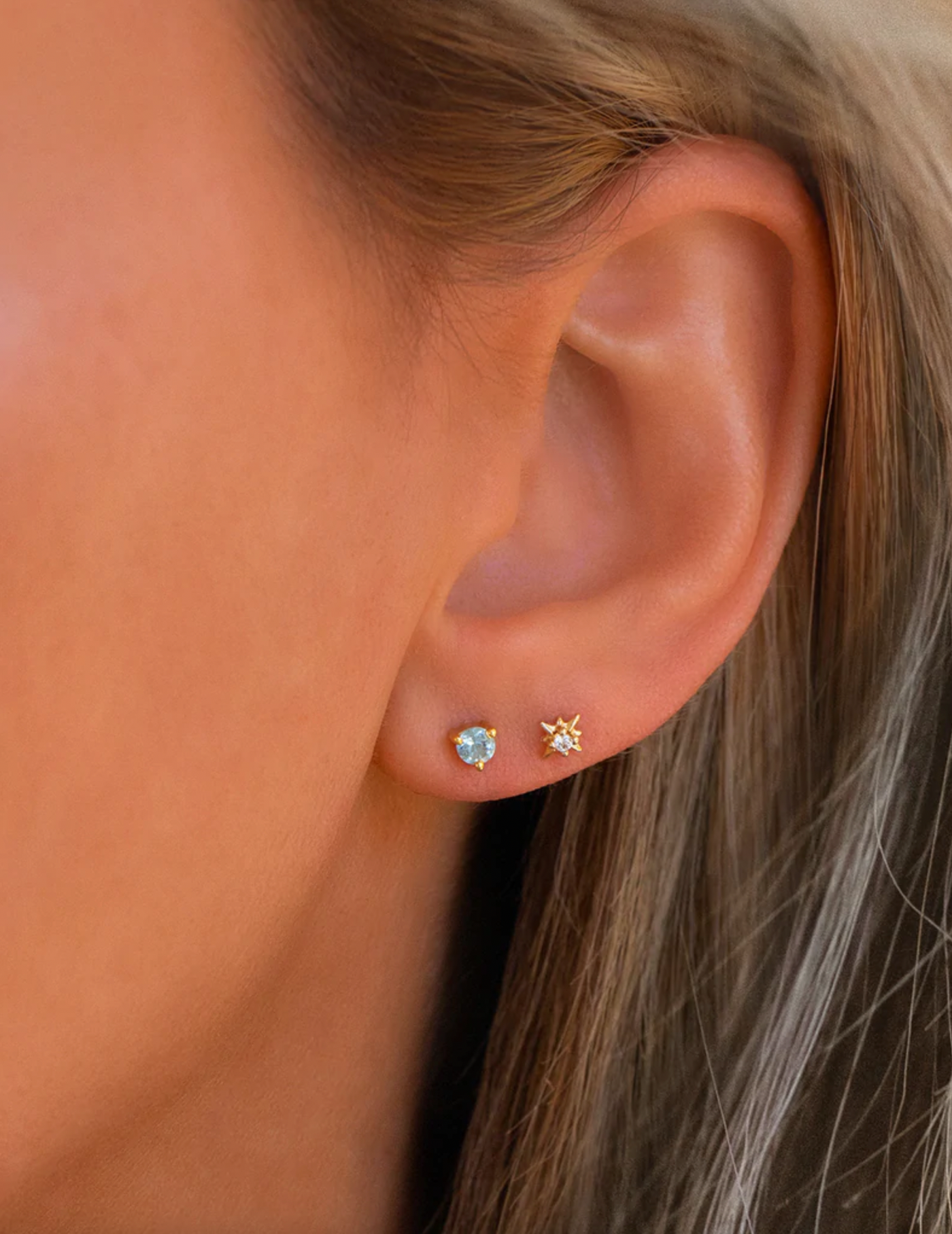 Starburst Studs | 10K Gold