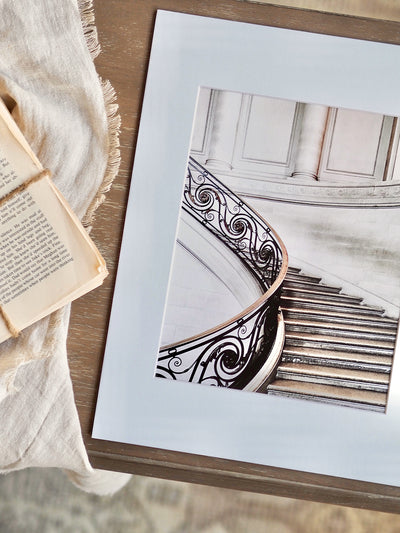 Marches Du Louvre Art Print | 8"x10" - The Cross Decor & Design