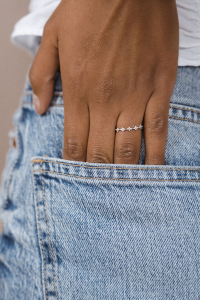 Stella Diamond Ring | 14k Gold - The Cross Decor & Design