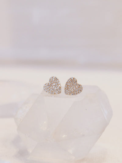 Diamond Delight Earrings | 14K Gold - The Cross Decor & Design