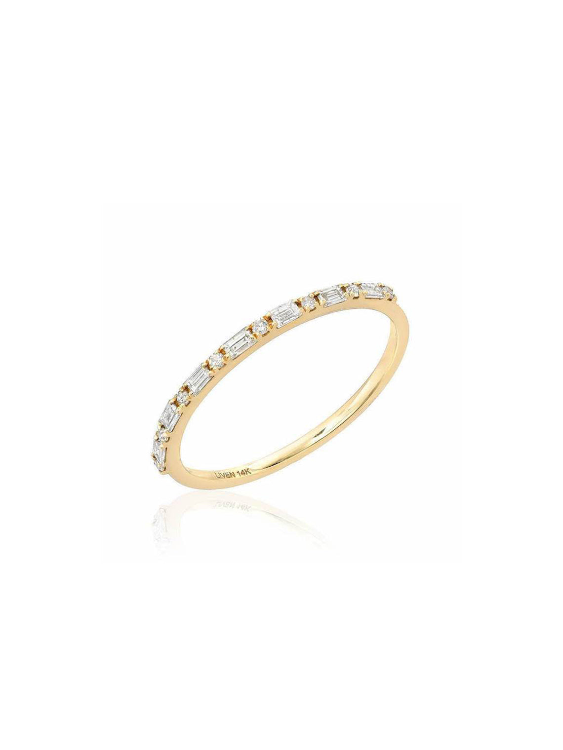 Diamond Willow Ring | 14k Gold