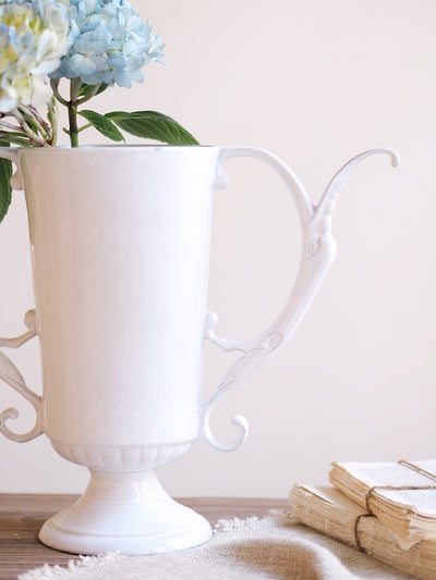 Casper Handled Vase | Large - The Cross Decor & Design