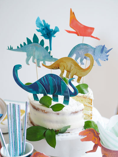 Dinosaur Kingdom Cake Toppers