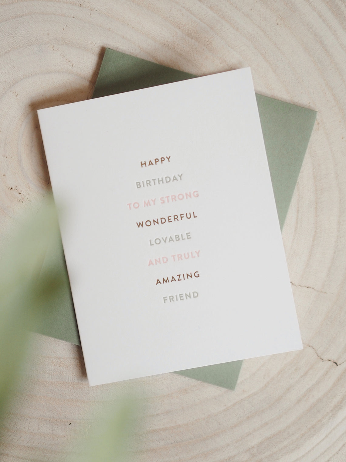 Truly Amazing Friend Birthday Card - The Cross Decor & Design