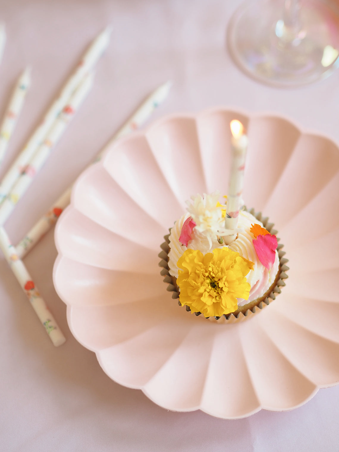 Pink Simply Plate | Large - The Cross Decor & Design
