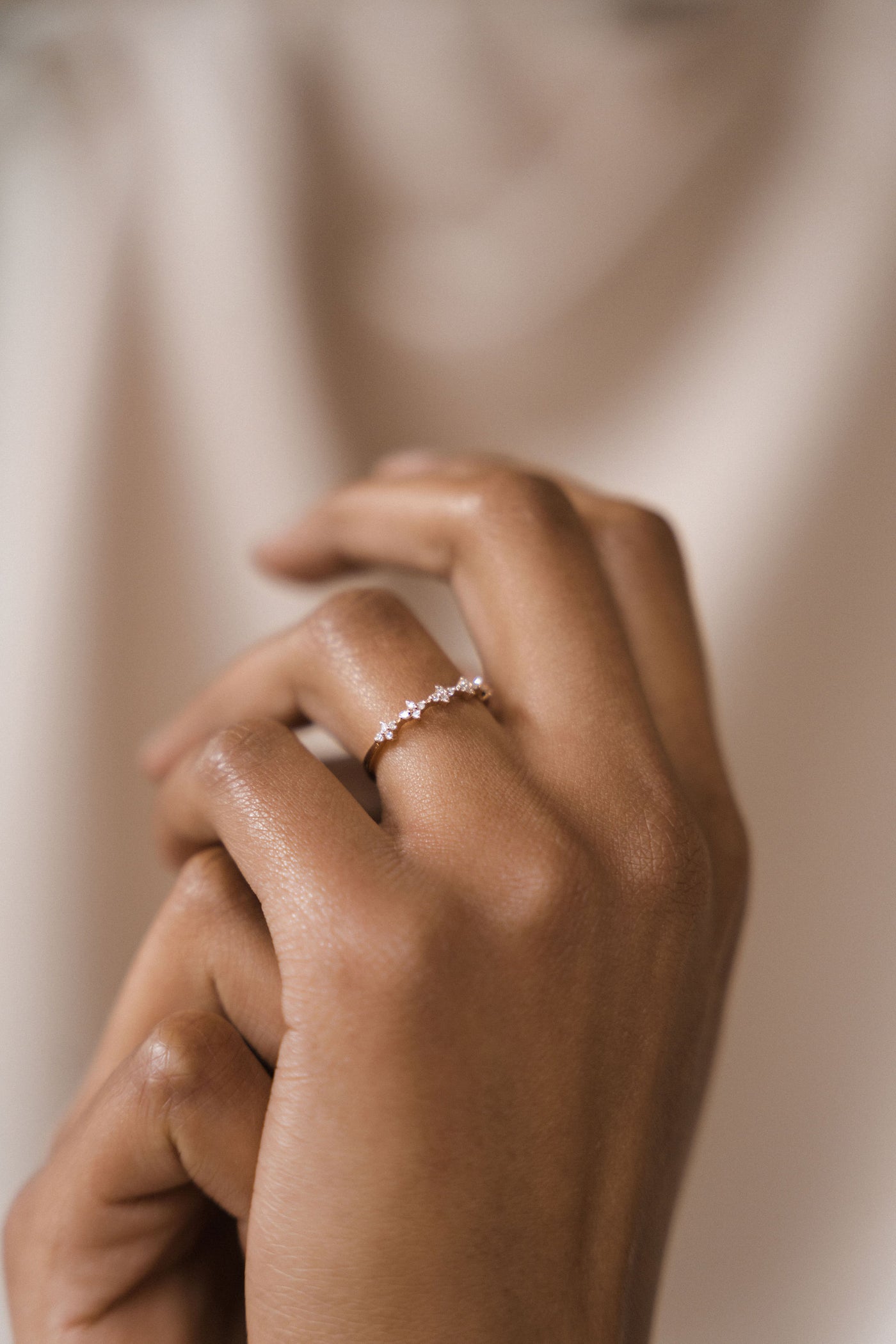 Stella Diamond Ring | 14k Gold