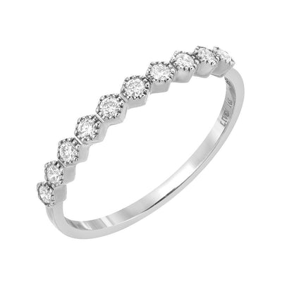 Diamond Gigi Ring | 14k Gold - The Cross Decor & Design