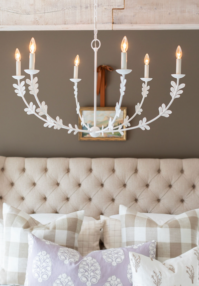 Florian White Chandelier | Large