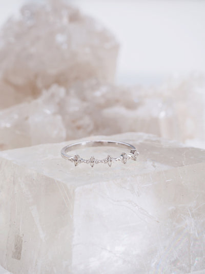 Stella Diamond Ring | 14k Gold - The Cross Decor & Design