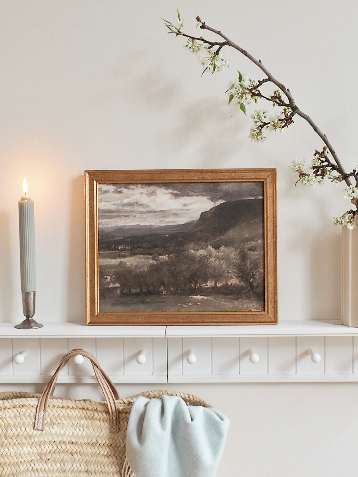 Rolling Hills Framed Canvas Print | 11x14 - The Cross Decor & Design