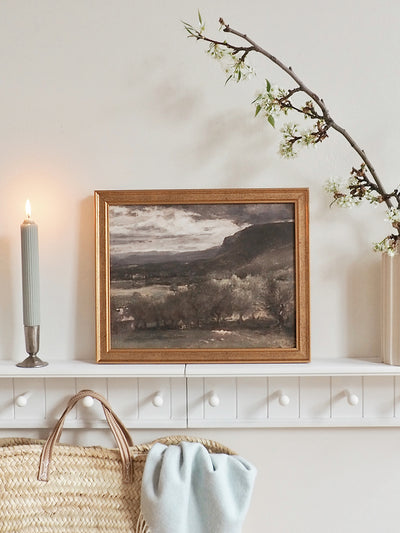 Rolling Hills Framed Canvas Print | 11x14 - The Cross Decor & Design