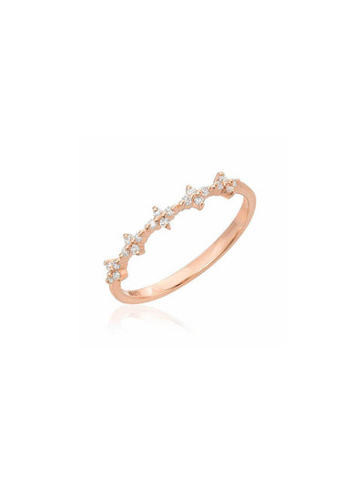 Stella Diamond Ring | 14k Gold - The Cross Decor & Design