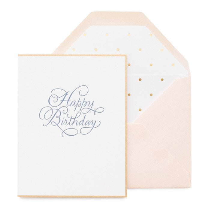 Traditional Happy Birthday Card - The Cross Decor & Design