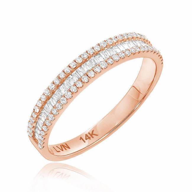 Diamond Megan Ring | 14k Gold