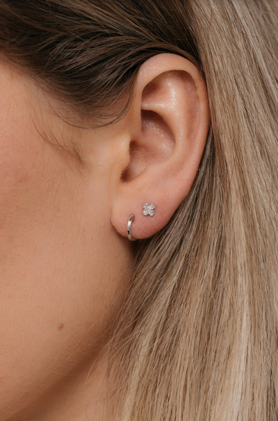 Diamond Kismet Studs | 14K Gold