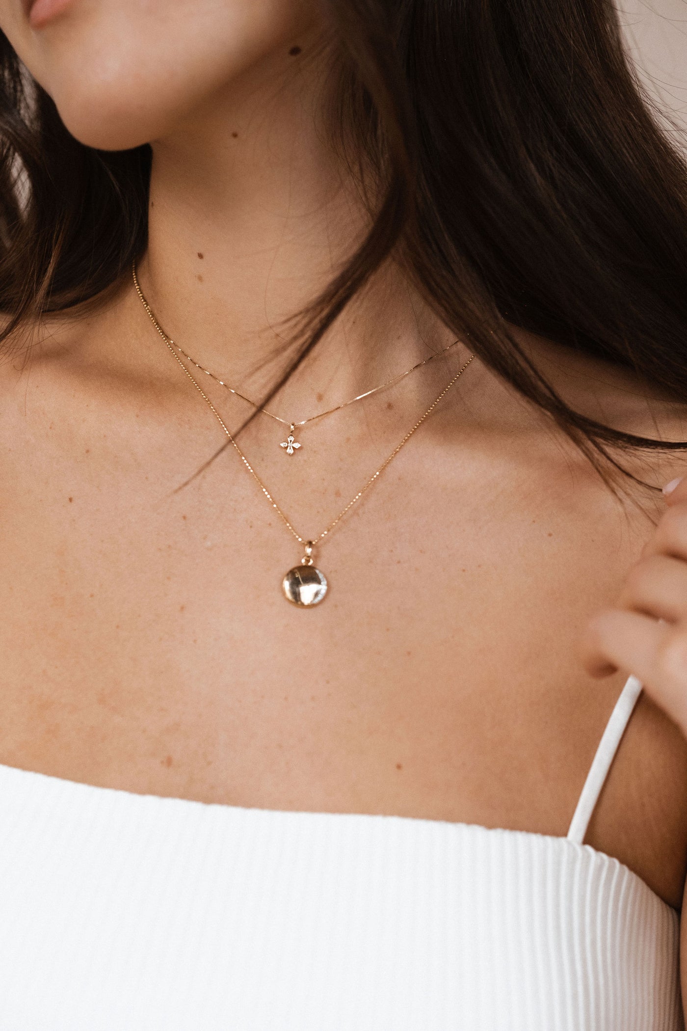 Lirio Necklace | 14K Gold