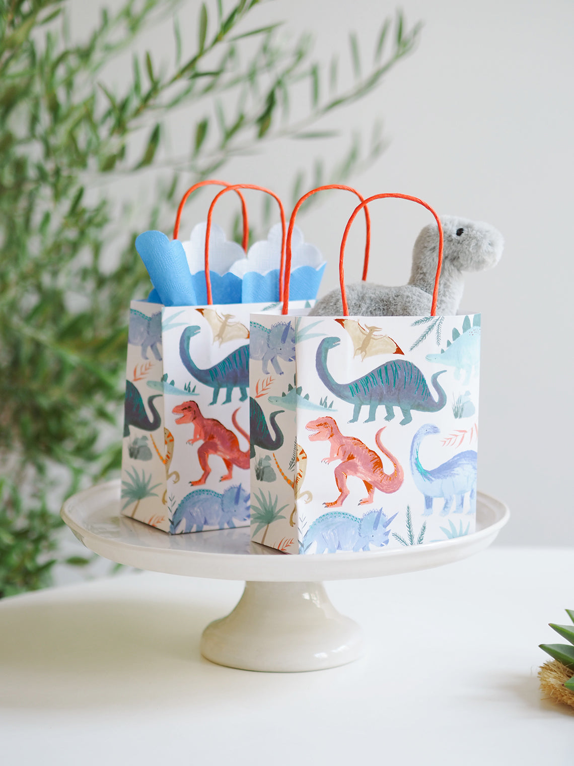 Dinosaur Kingdom Party Bags - The Cross Decor & Design