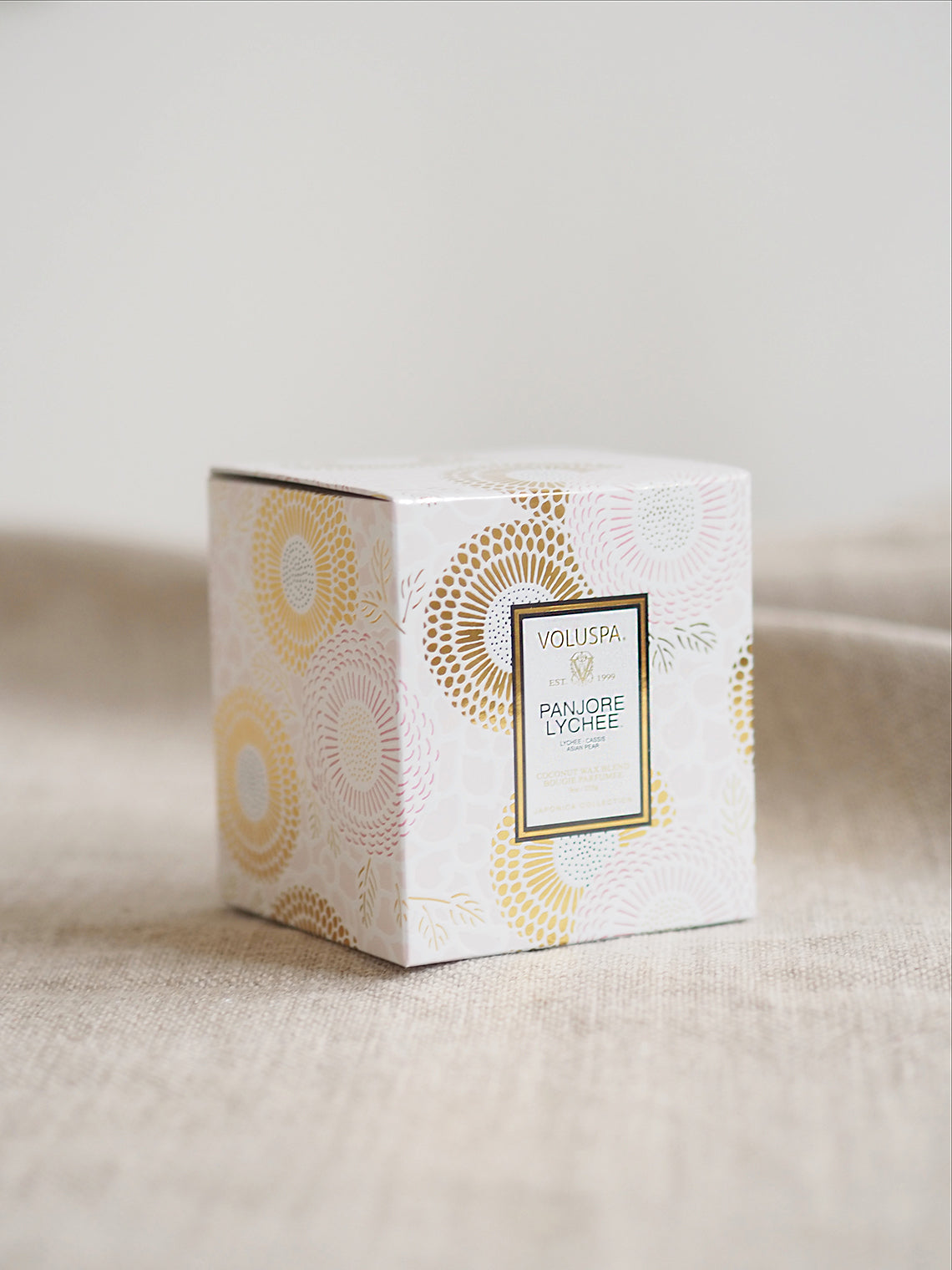 Panjore Lychee Classic Boxed Candle
