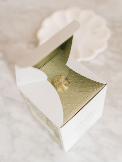 Eucalyptus & White Sage Classic Boxed Candle - The Cross Decor & Design