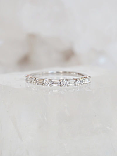 Davina Ring | 14K White Gold