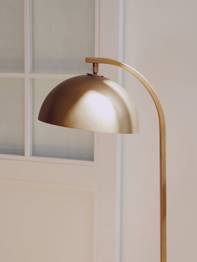 Otis Brass Floor Lamp