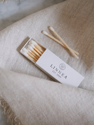 Belgian Linen 2 Wick Candle - The Cross Decor & Design