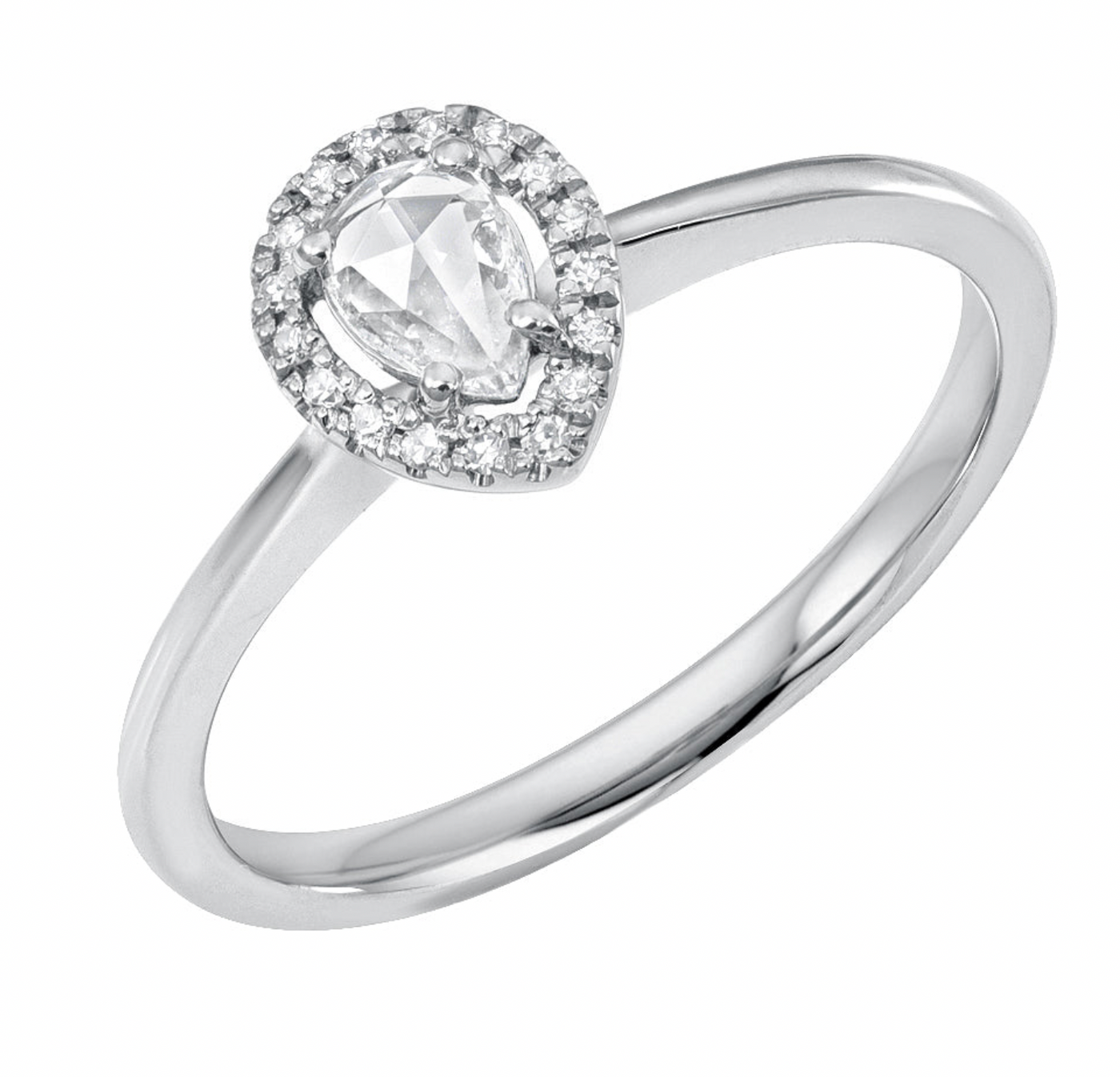 Diamond Isabella Rosecut Ring | 14K Gold - The Cross Decor & Design