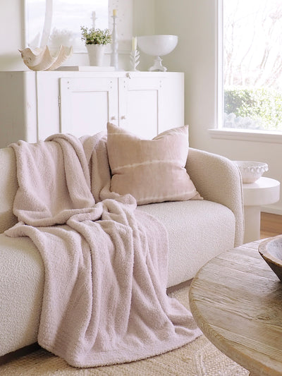 Cozy Chic Beige Throw