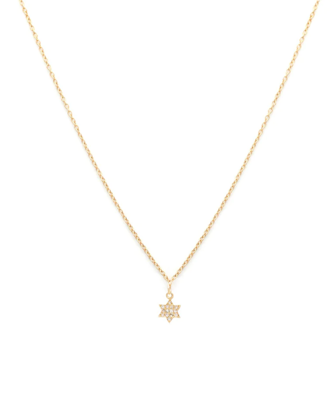 Star of David Necklace | 14K Gold