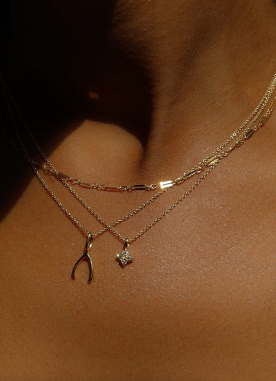 Quaditta Necklace | Gold - The Cross Decor & Design