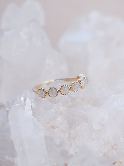 Zara Labradorite Ring | 14k Gold