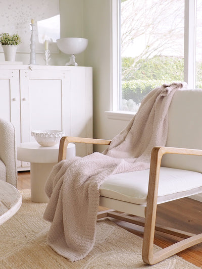Cozy Chic Beige Throw - The Cross Decor & Design