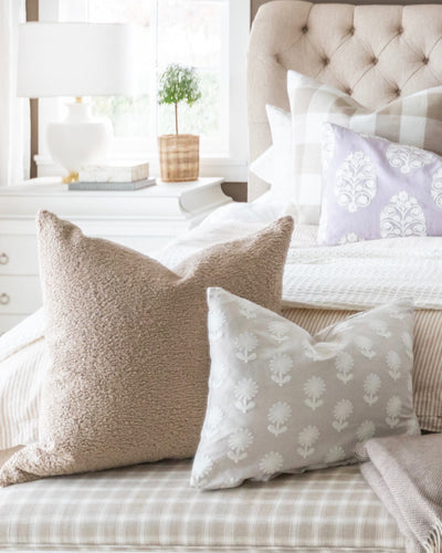 Everest Taupe Pillow | 26x26 - The Cross Decor & Design