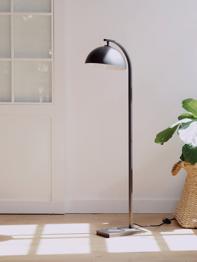 Otis Charcoal Floor Lamp - The Cross Decor & Design