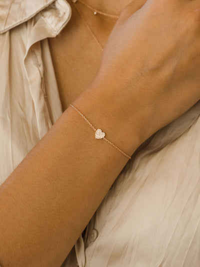Diamond Delight Bracelet | 14K Gold - The Cross Decor & Design