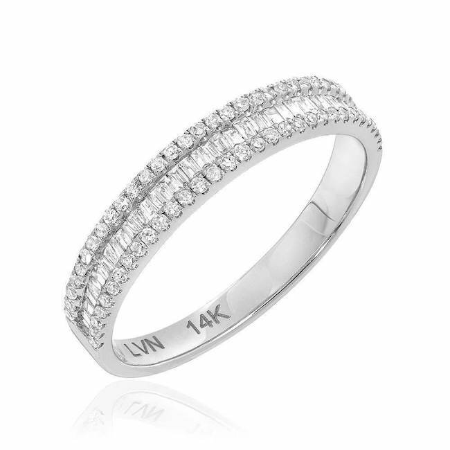 Diamond Megan Ring | 14k Gold