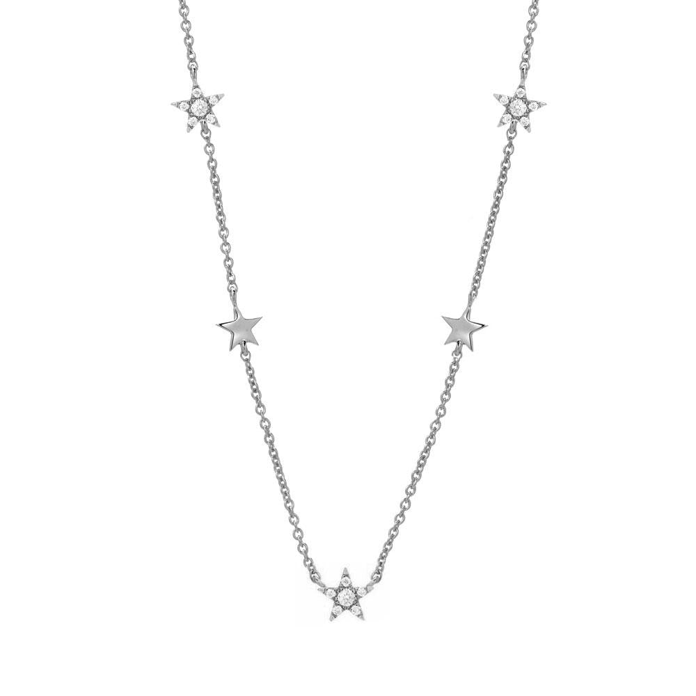 Hot diamonds shooting star necklace on sale